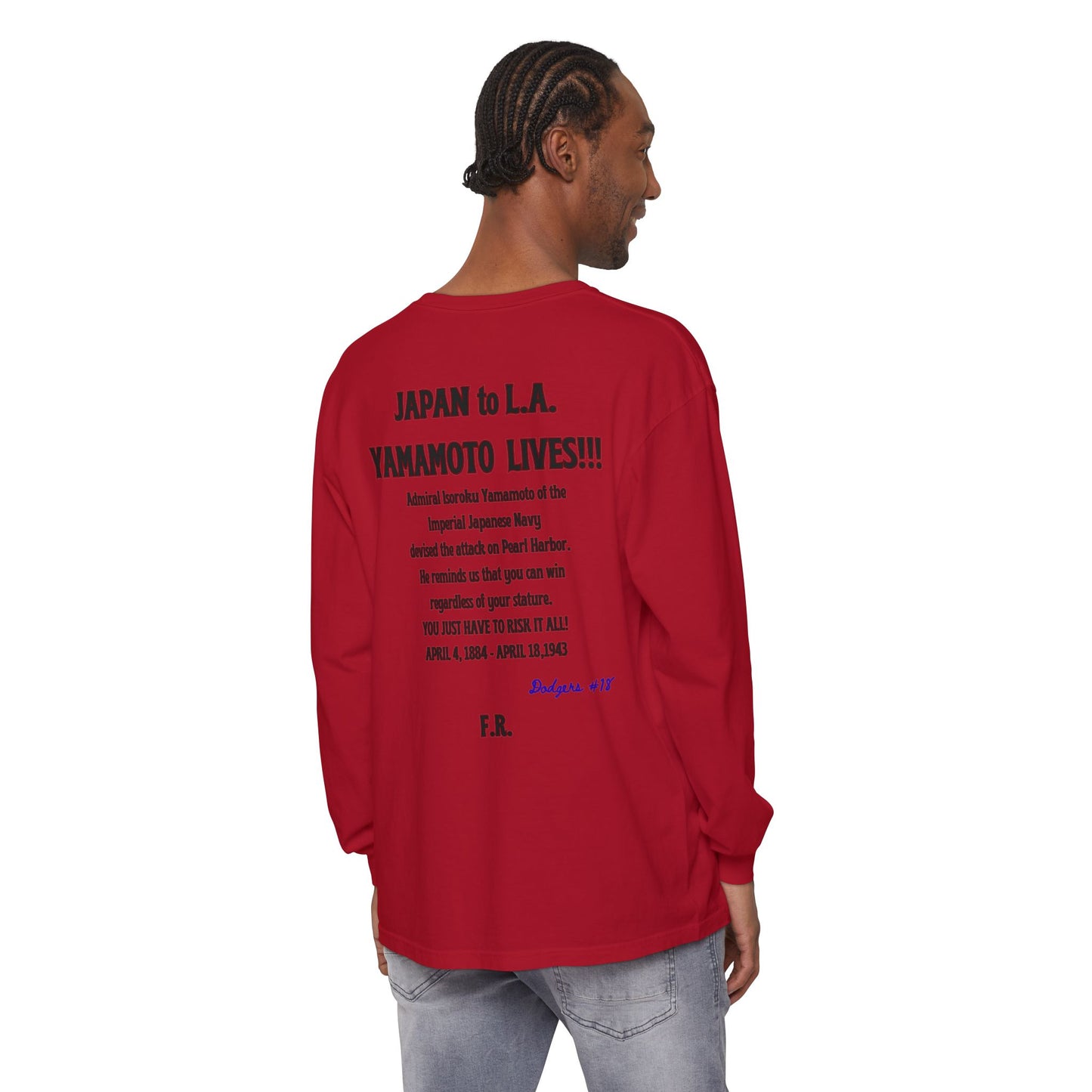 Flight Risk Yamamoto Lives Long Sleeve