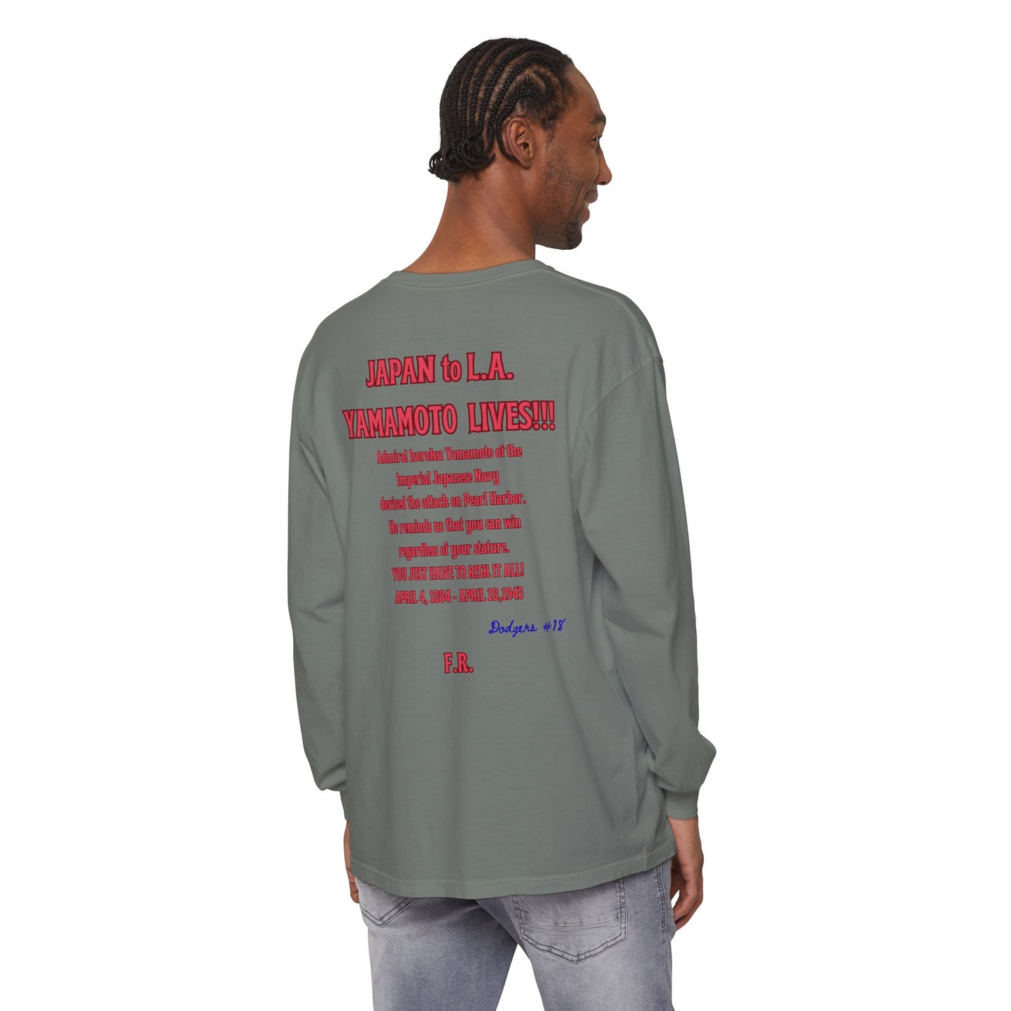 Flight Risk Yamamoto Lives Long Sleeve