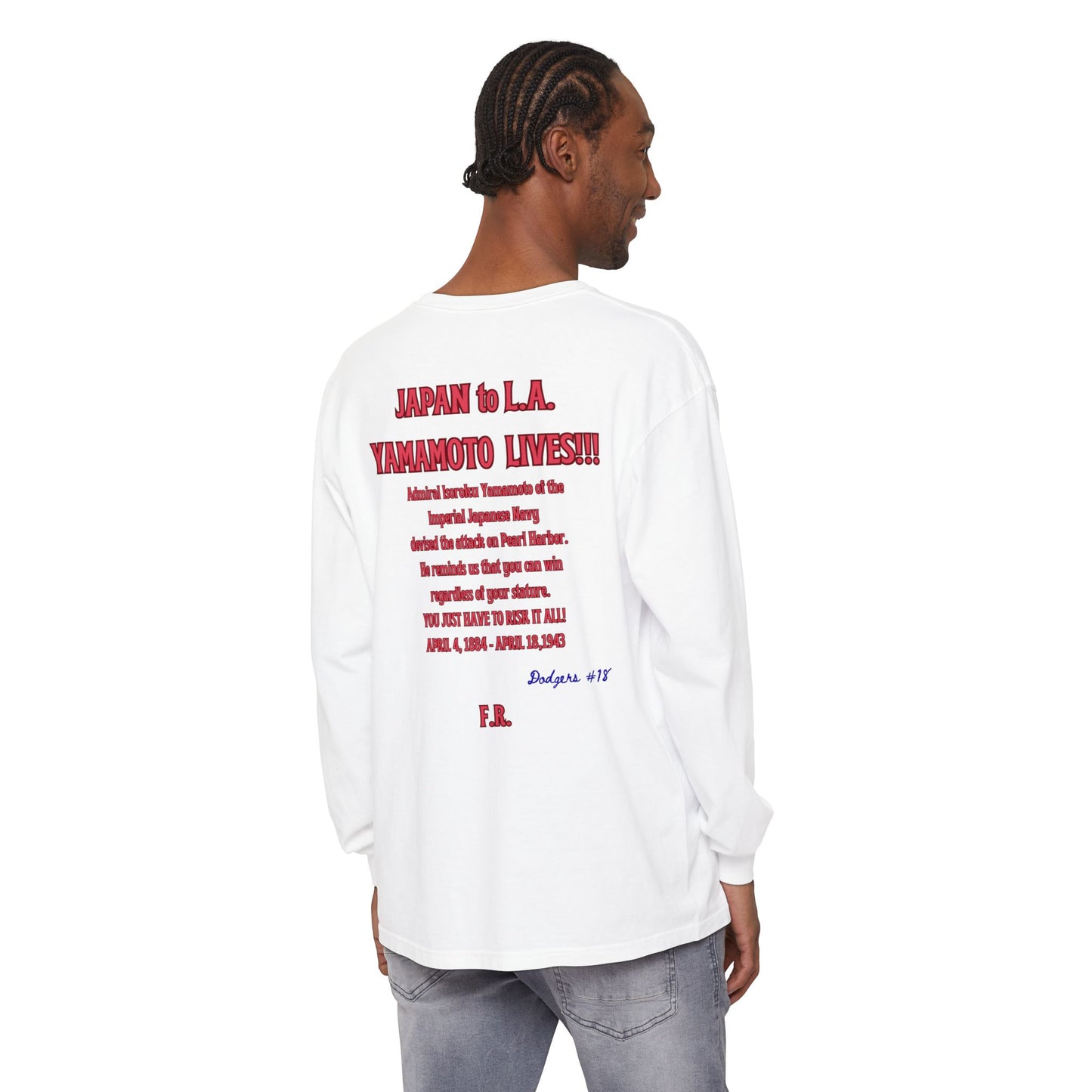 Flight Risk Yamamoto Lives Long Sleeve