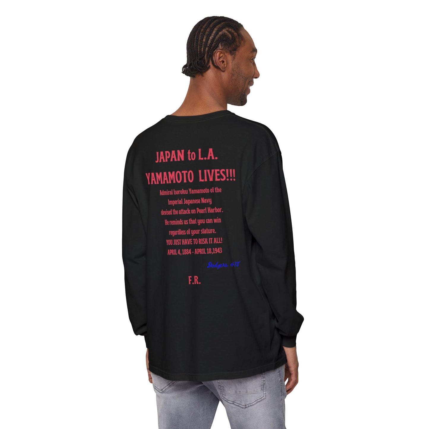 Flight Risk Yamamoto Lives Long Sleeve