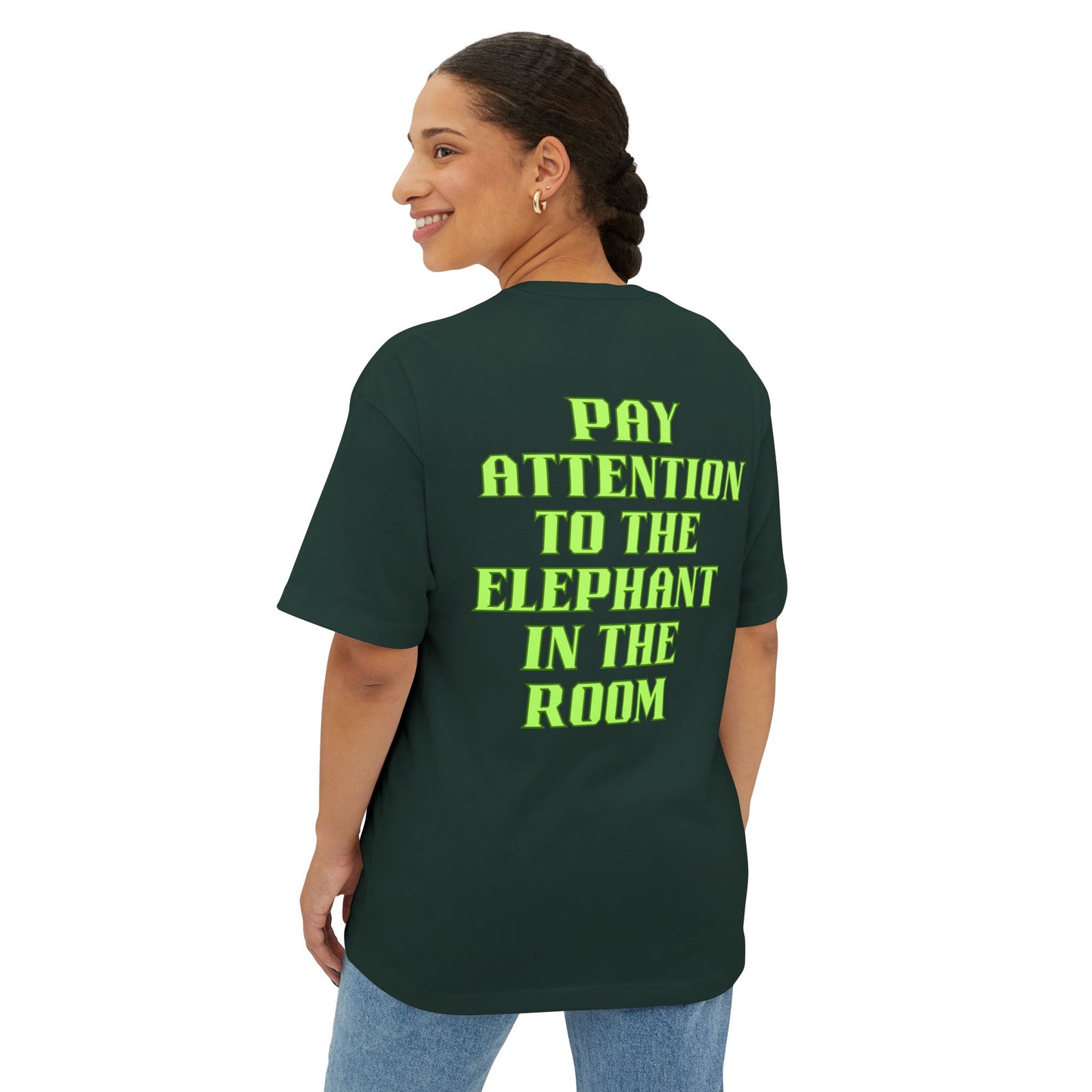 PAY ATTENTION!!! Oversized Tee