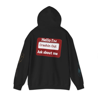 Flight Risk!!! Crashin out hoodie