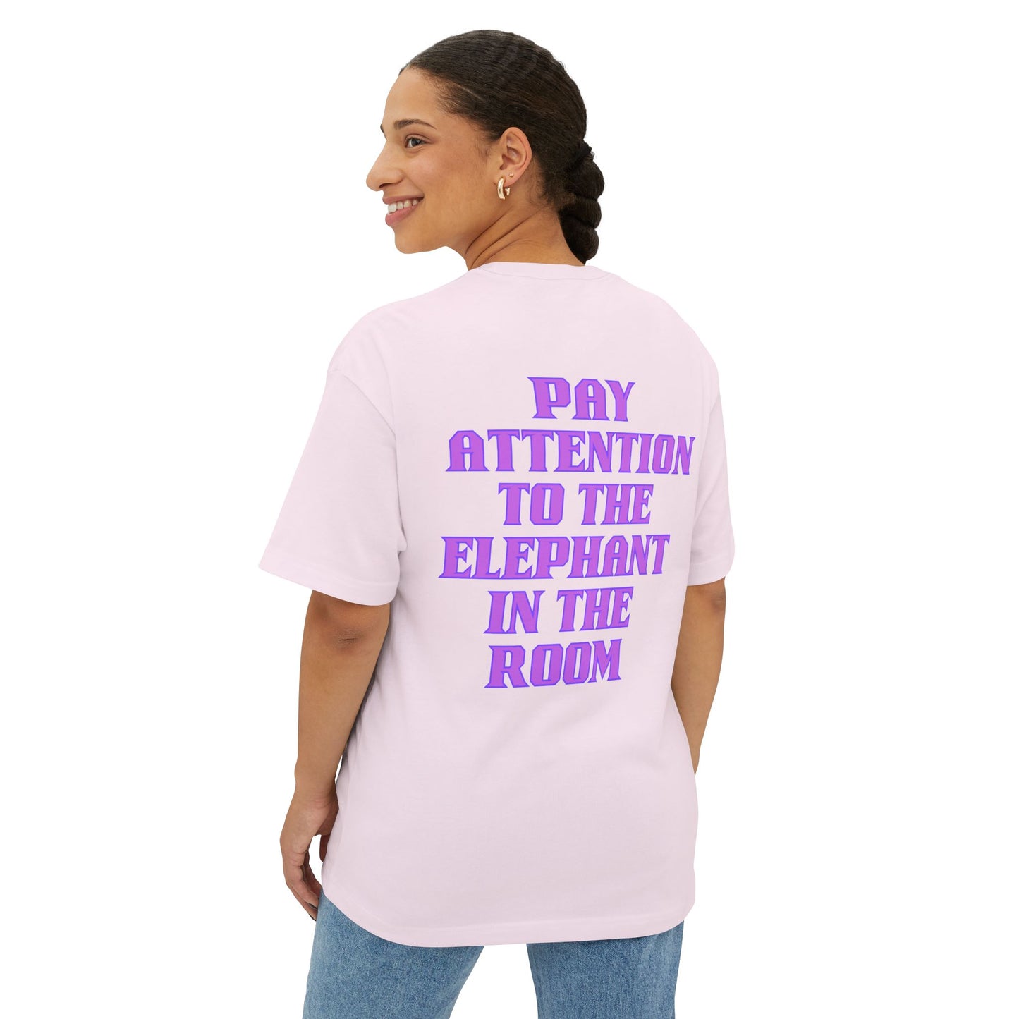 PAY ATTENTION!!! Oversized Tee