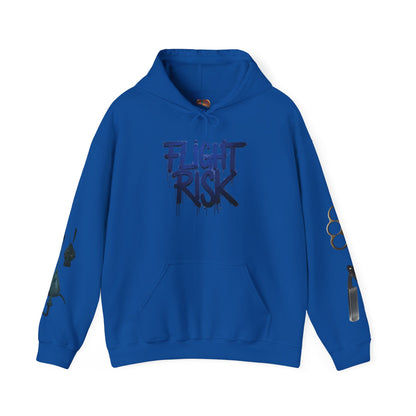 Flight Risk!!! Crashin out hoodie