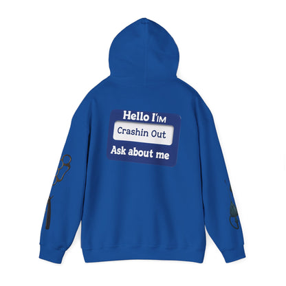 Flight Risk!!! Crashin out hoodie