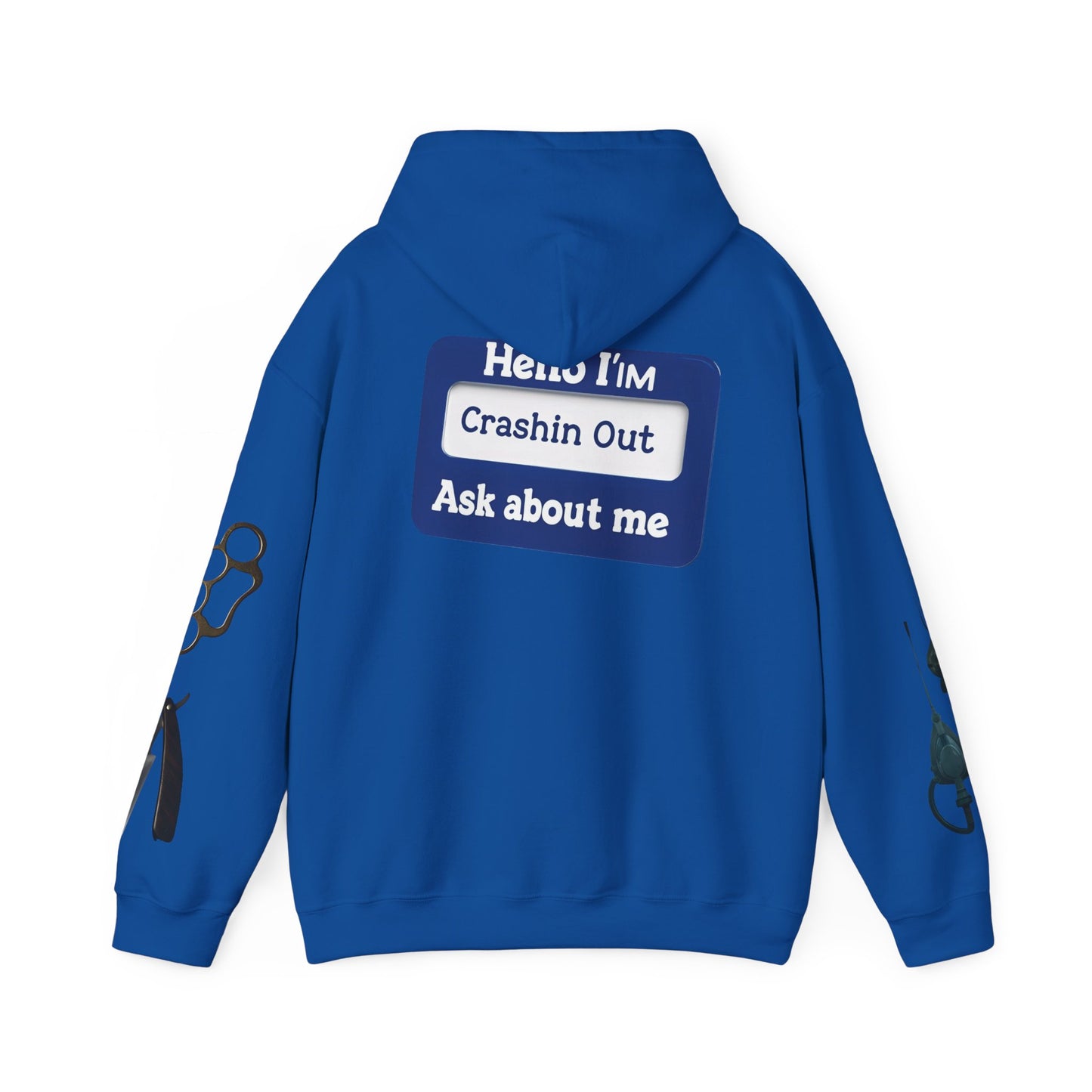 Flight Risk!!! Crashin out hoodie