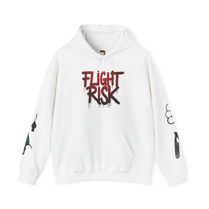 Flight Risk!!! Crashin out hoodie