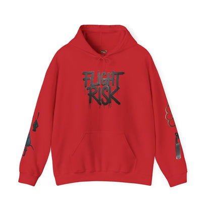 Flight Risk!!! Crashin out hoodie
