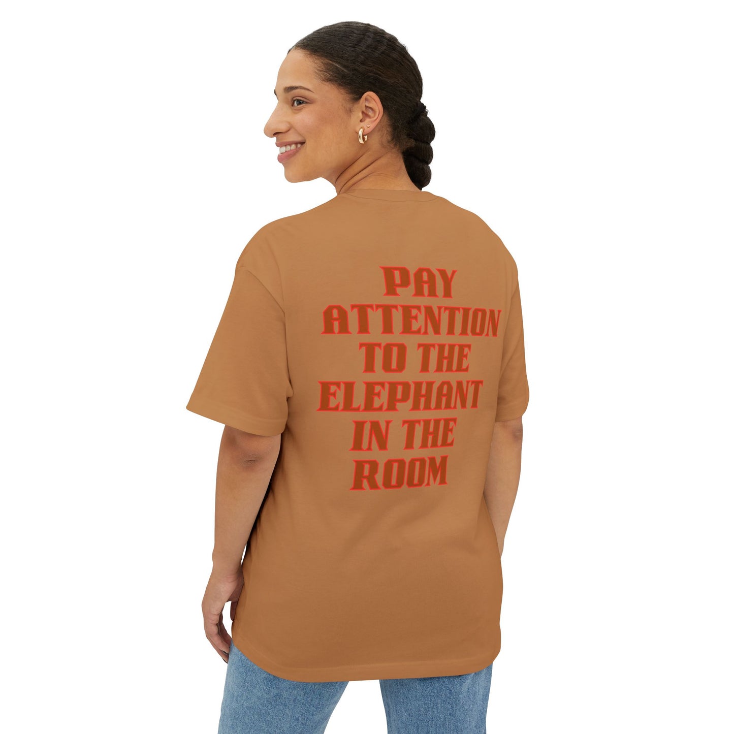 PAY ATTENTION!!! Oversized Tee