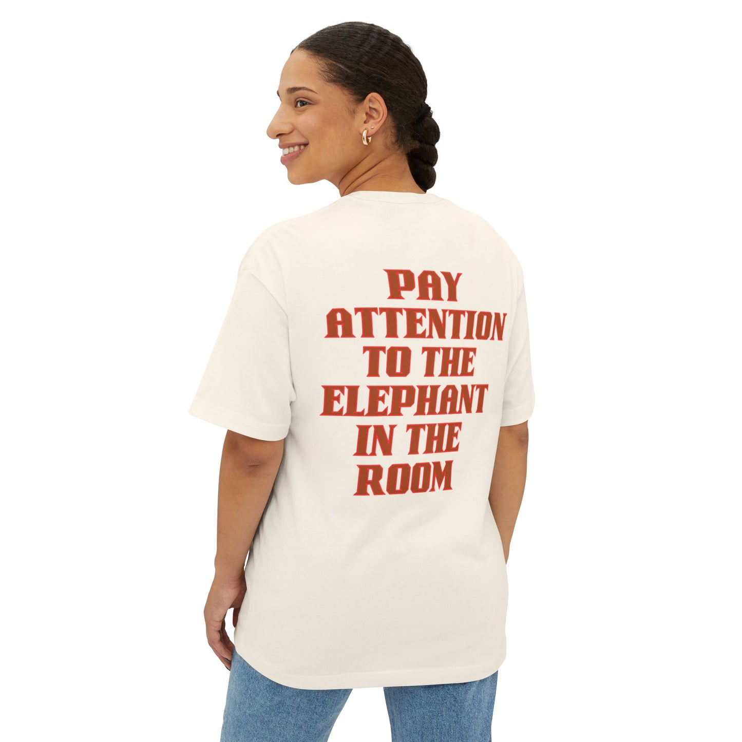 PAY ATTENTION!!! Oversized Tee